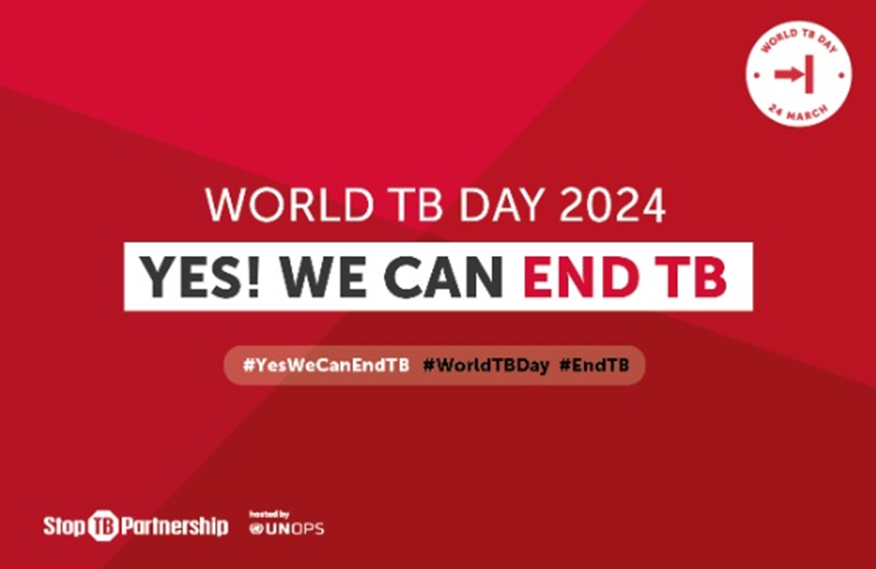 324世界結核日~潛伏結核不傳染，篩檢治療除結核 YES! We Can End TB