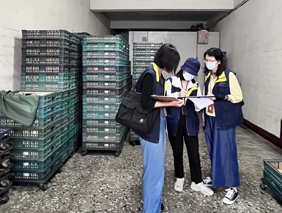 稽查中盤批發商之雞蛋來源
