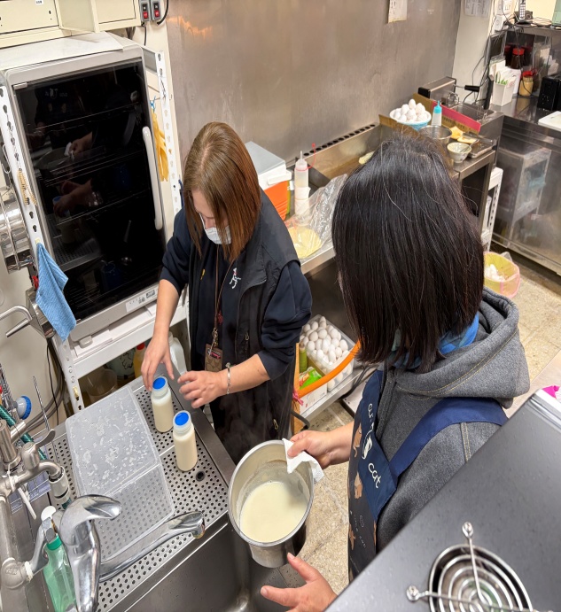 早餐店餐飲業稽查照片-1