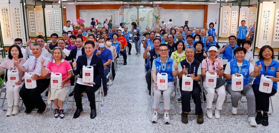 企業齊心防疫 捐贈苗市酒精消毒滅菌