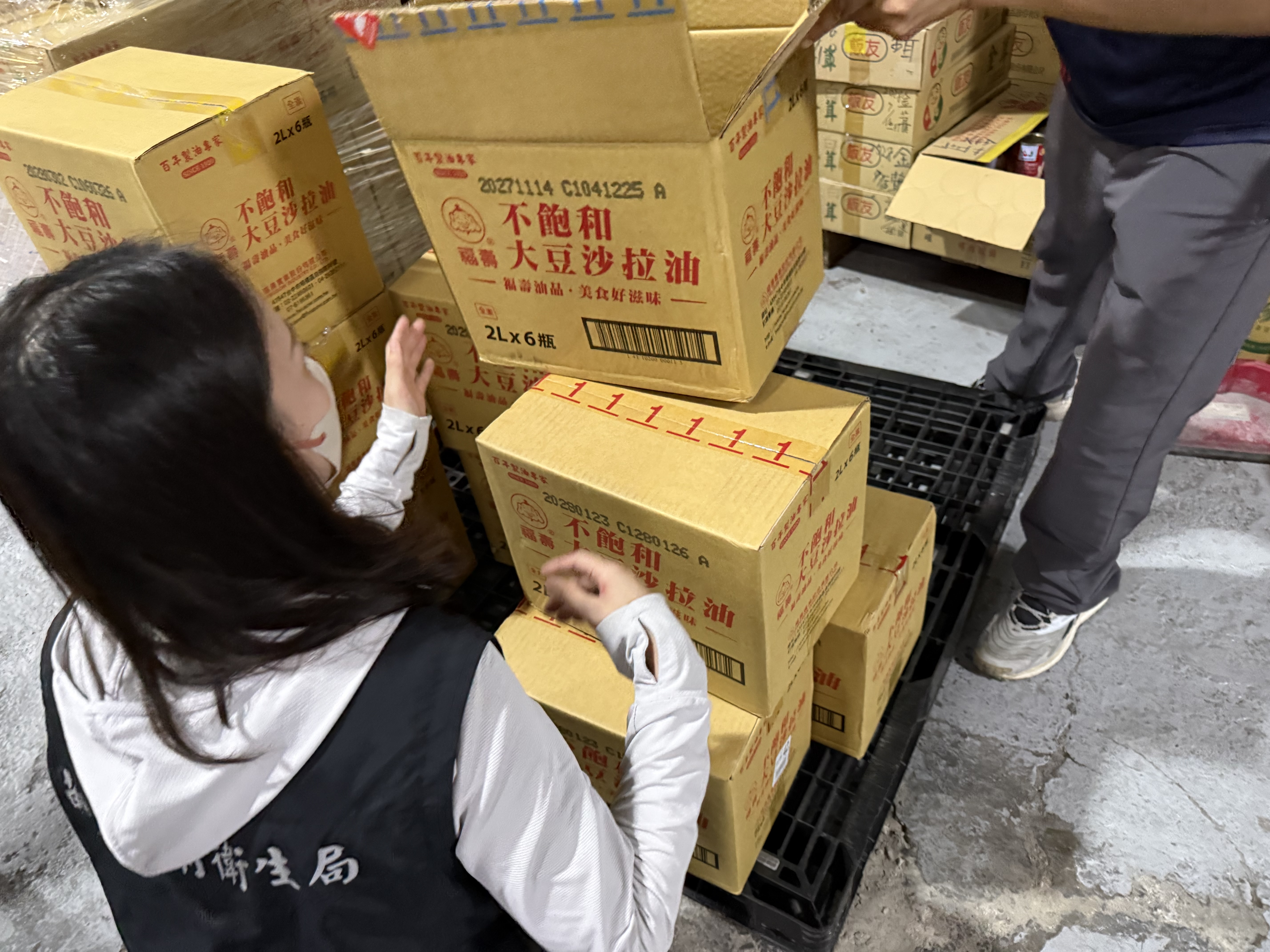 查核福壽問題油品