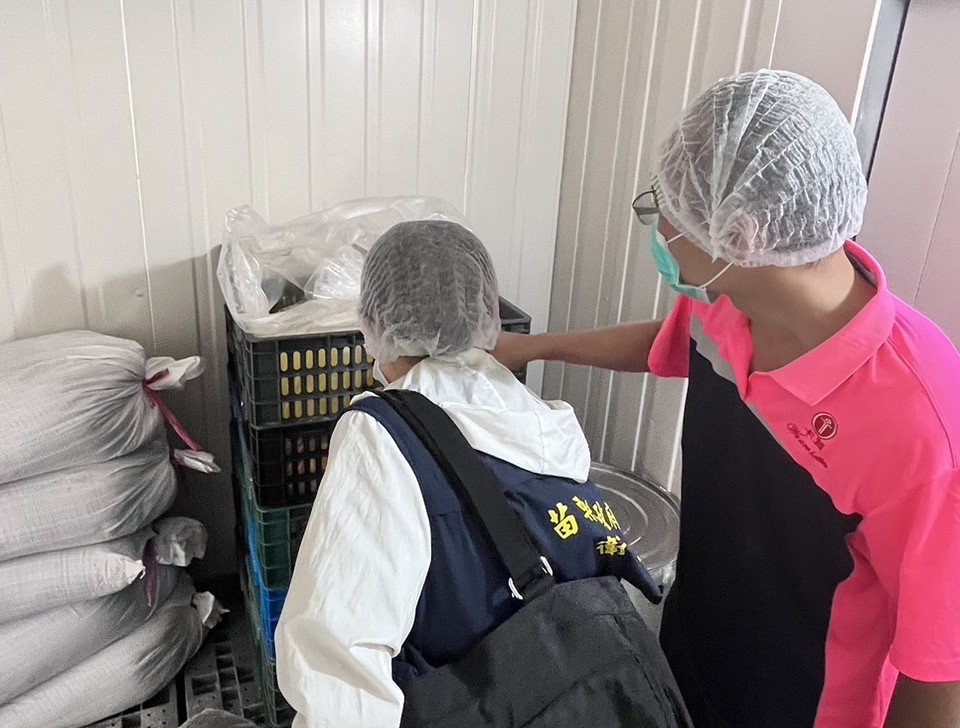 稽查大型食品工廠之液蛋來源